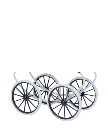 Bella Rosa Windsor Carriage Toy Pram - Navy