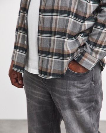 Premium Grey Wash Loose Fit Jean