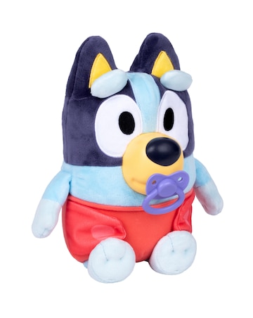 Bluey Cuddle & Care Baby Bluey Plush Toy with Sounds