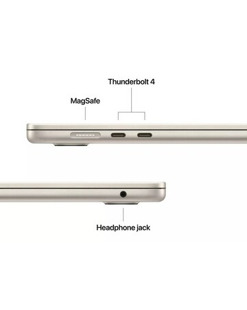 Apple MacBook Air (M4, 2025) 15in 10-Core CPU 10-Core GPU 16GB 256GB - Starlight