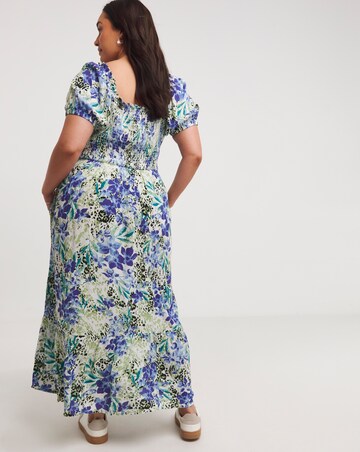 Joe Browns Shirred Animal Instinct Maxi Dress