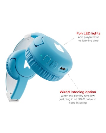 Tonies Bluetooth Headphones for Toniebox 2 - Sky Blue