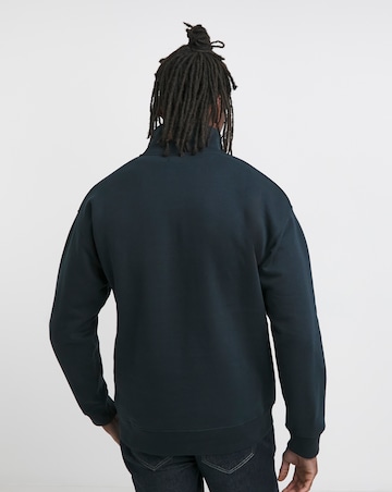 1/4 Zip Relaxed Fit Sweatshirt