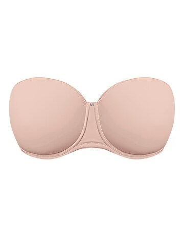 Fantasie Aura Moulded Strapless Wired Bra Natural Beige