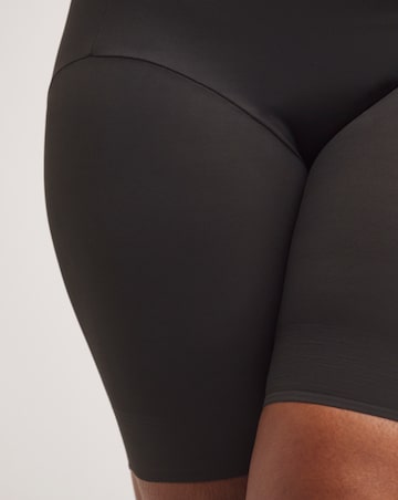 Naomi&Nicole Fuller Figure Firm Control Tummy Shaping HiWaist Thigh Slimmer Blk