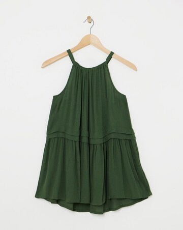 Crinkle Halter Top