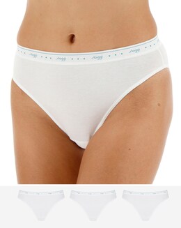 Sloggi 3Pack 24/7 Cotton Tai Knickers White