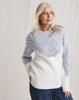 Julipa Contrast Knit Jumper