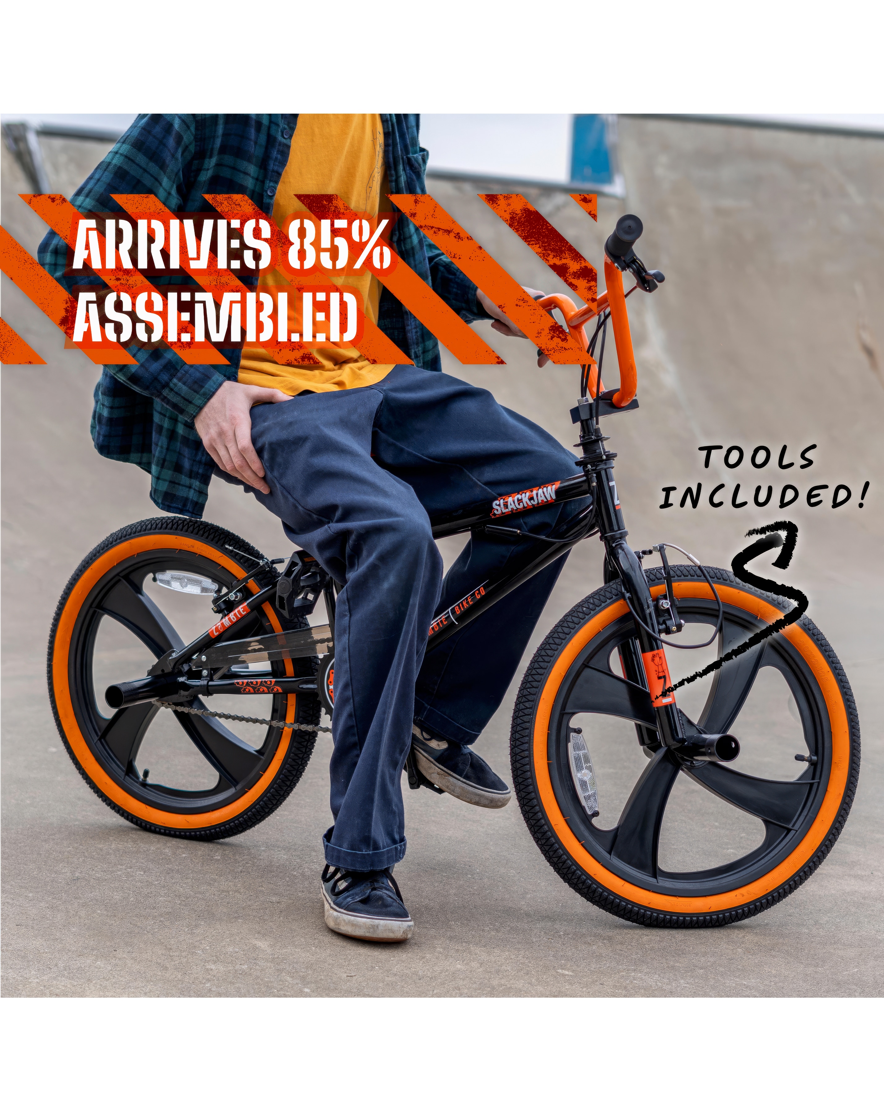 Zombie Slackjaw Kids Bike - 20 inch wheel | Premier Man