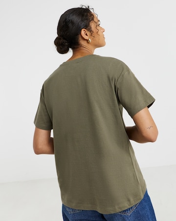 Cluster Embellished Longline Top