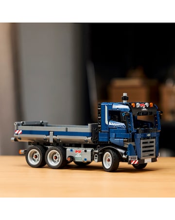 LEGO Technic Tipping Dump Truck Toy Set for Kids Construction Vehicle 42203