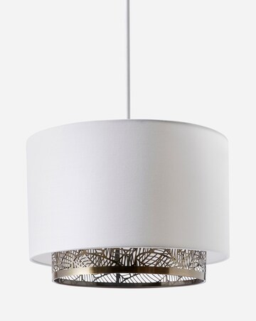Two Tier Metal Easy Fit 30cm Shade