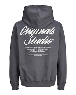 Jack &amp; Jones Norrebro Back Graphic Hoodie - Grey