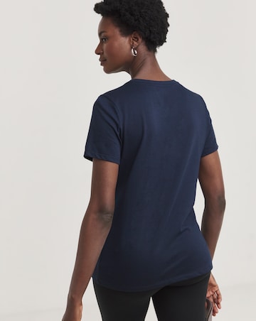 Skechers Metallic Logo Tee