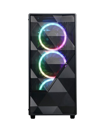 CyberpowerPC Eurus Gaming PC - Core i5-10400F RTX 3050 8GB RAM 500GB NVMe SSD
