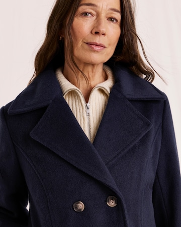 Julipa Brushed Pea Coat