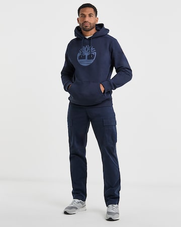 Timberland Kennebec River Tree Logo Hoodie - Navy