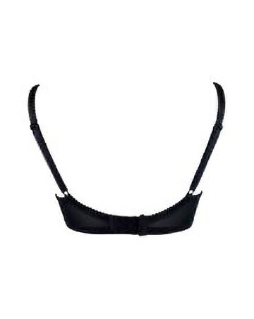 Pour Moi Imogen Rose Full Cup Wired Bra Black