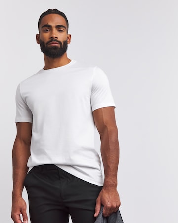 Supima Crew Neck T-Shirt- White