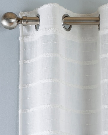 Antigua Linen-look Eyelet Voile