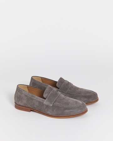 Formal Slip On Suede Wide Fit