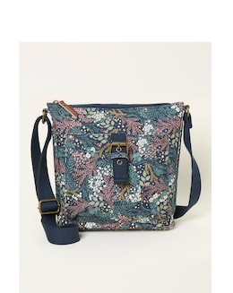 Fatface Floral Canvas Crossbody