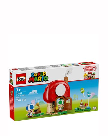LEGO Super Mario Party at Toad's House Toy for Boys, Girls and Any Fans 72041