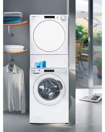 Candy Smart CSE V9DF-80 Wifi Connected 9kg Vented Tumble Dryer - White