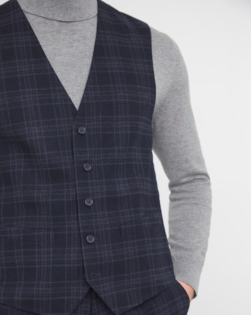 Regular Check Waistcoat
