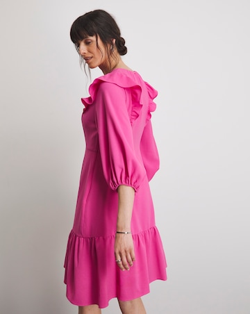 Joanna Hope Frill Shoulder Dress