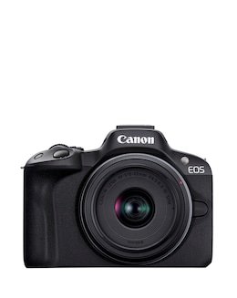 Canon EOS R50 APS-C Mirrorless Camera inc RF-S 18-45mm Lens - Black