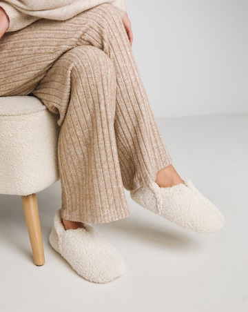 Yvonne Full Cosy Slipper - Wide Fit (E)