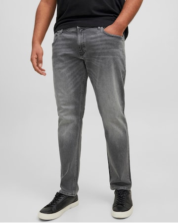 Jack & Jones Slim Tapered Fit Glenn Jeans In Washed Grey