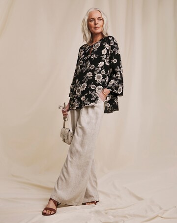 Julipa Tie Neck Blouse