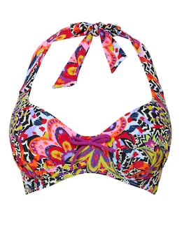 Joe Browns Zebra Non Wired Bikini Top