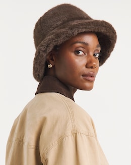 Faux Fur Bucket Hat