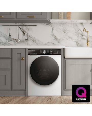 Hisense White 5S Series Auto Dosing WF5S1245BW WiFi-Enabled 12kg Washing Machine