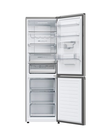 Haier Combi Series 5 HDPW5618DWPK 60/40 No Frost Fridge Freezer - Silver