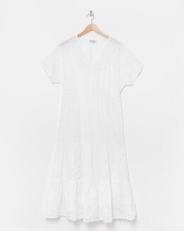 Broderie Smock Dress