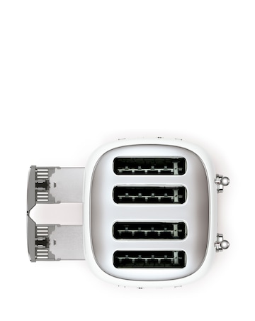 Smeg TSF03 4 Slice White Toaster