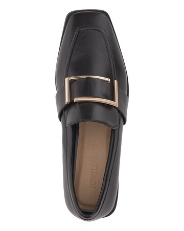 Square Trim Loafer on Flexi Sole - Extra Wide Fit (EEE)