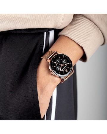 Sekonda Flex Plus Smart Watch - Gold/Stainless Steel Mesh