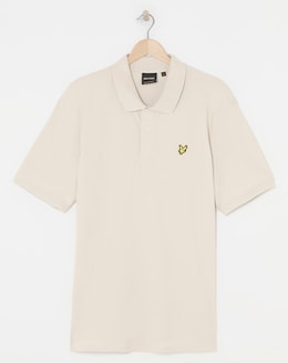 Lyle &amp; Scott Classic Short Sleeve Polo - Sand
