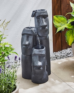 Easter Island Falls Water Feature