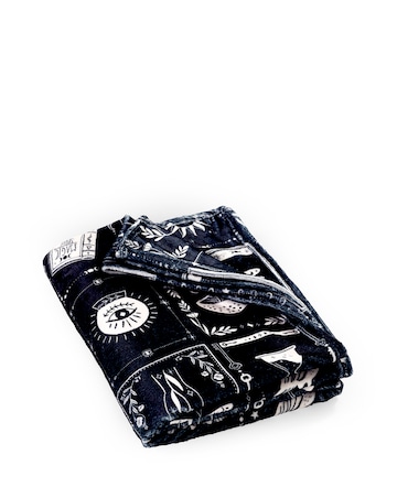 Catherine Lansfield Enchanted Witchcraft Fleece Throw