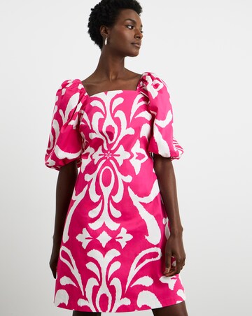 Joanna Hope Cotton Shift Dress With Pockets