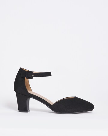 Rosemary Heeled Shoe with Ankle Strap - Extra Wide fit (EEE)