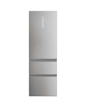 Haier HTW5618ENMG Combi Series 5 180cm Fridge Freezer - Inox