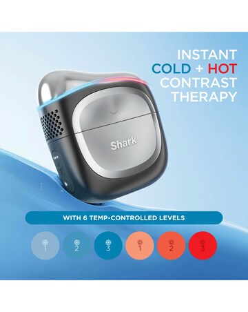 Shark Depuffi Contrast Therapy Sculpting Tool - Warm Black FH220UKBK