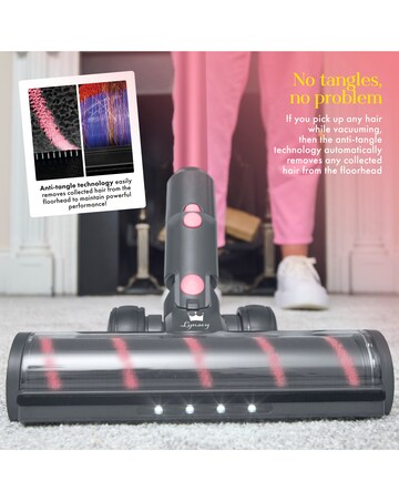 Swan TV?s Queen of Clean Cordless Anti-Tangle Vacuum Cleaner